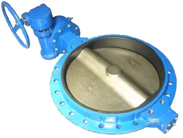Затвор дисковый поворотный ABRA Ду900 Ру10 BUV-VF826D, межфланцевый, корпус - чугун, диск - чугун, редуктор, EPDM в Кемерове