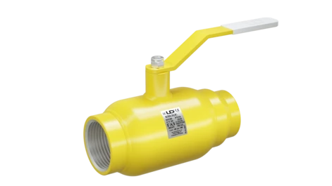 Кран шаровый LD КШЦК Gas 050.040.Н/П.02. (приварка/муфта) стальной ст.20 Ду50 Ру40 МПа в Кемерове