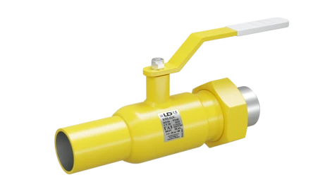 Кран шаровый LD КШЦК Gas 080/070.016.Н/П.02. (приварка/штуцер) стальной ст.20 Ду80/70 Ру16 МПа в Кемерове